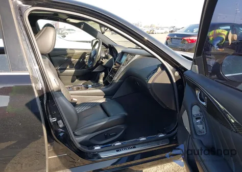 2017 Infiniti Q50 3.0T Red Sport 400 из США, поврежденный, VIN JN1FV7AP4HM850818